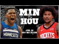Minnesota Timberwolves vs Houston Rockets Full Game Highlights  Apr 2  2024 NBA Season