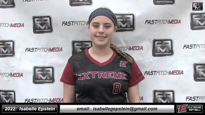 2022 Isabelle Epstein - 3.8 GPA Pitcher and Outfie...