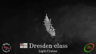 Dresden class light cruisers