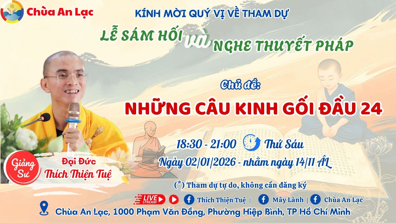 1810: NHỮNG CÂU KINH GỐI ĐẦU 24 (Thích Thiện Tuệ)