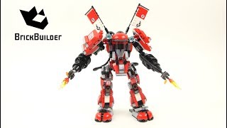 LEGO NINJAGO 70615 Fire Mech - Speed Build for Collecrors - Collection Ninjago Movie (14/31)