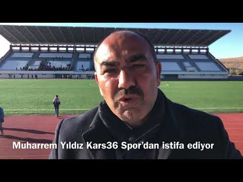 Muharrem Yıldız Kars36 Spor’dan istifa ediyor