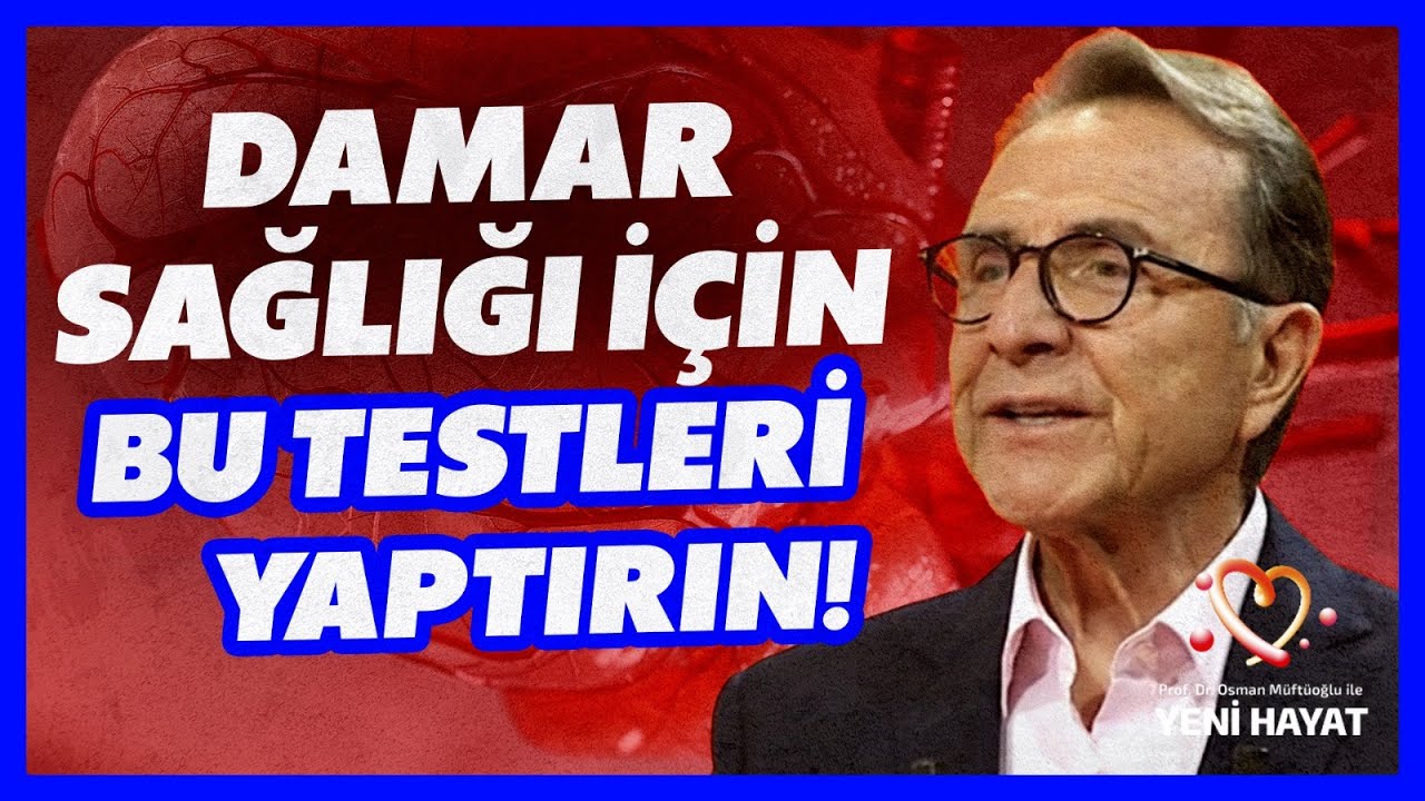 Damar Sertliğini Anlamanın Yolları! Bu Testi Yaptırın, Yaşlanmanızı Yavaşlatın! | Osman Müftüoğlu