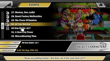SSF2 Beta: All Events Part 2
