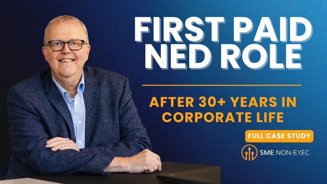 How Steve Landed His First Paid NED Role (In Just One Week) [Full Case Study]