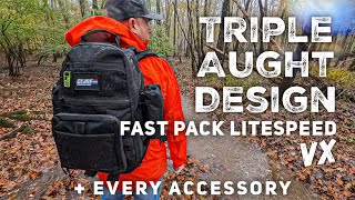 Triple Aught Design FAST Pack Litespeed VX + EVERY TAD Accessory