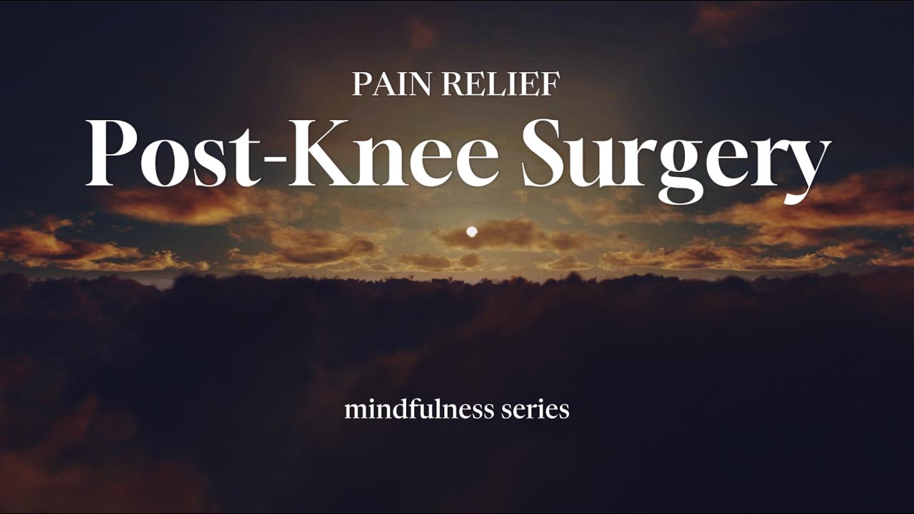 Struggling with Pain After Knee Surgery? Try This. - YouTube