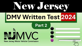 DMV NJ Written Test 2024 Part 2 Questions and Answers #njmvc