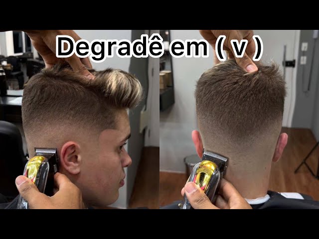 Aprenda a Fazer o Fade em V Confira Um Vídeo Aula Completa e Gratuita