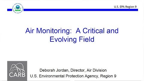Day 1: Fundamentals of Ambient Air Monitoring - Keynote Presentation