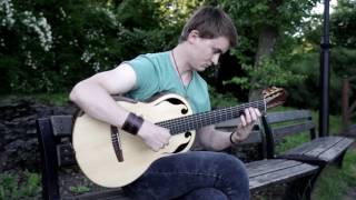 Video thumbnail of "Lukasz Kapuscinski - Moonsong (by Adrian von Ziegler) - Celtic Guitar Music"