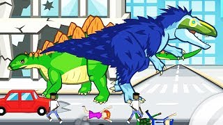 Jurassic The City Rampage 2018 - Yutyrannus & Gigantoraptor | Eftsei Gaming screenshot 3