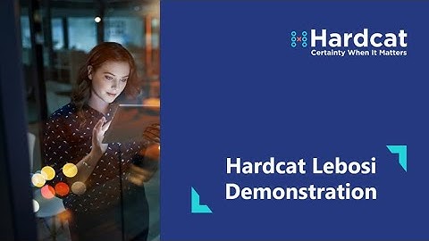 Hardcat Lebosi® Enterprise Asset Management Demonstration