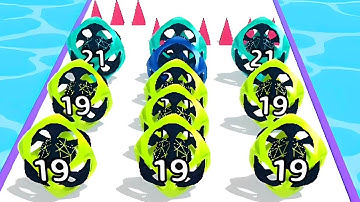 Marble Run 🔥 3D Game Color Ball Race Gameplay Android IOS Level 1194