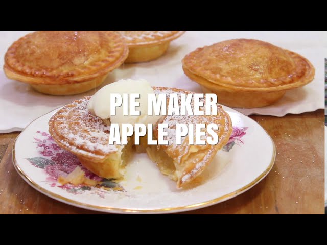Masterchef Mini Pie and Quiche Maker- Pie Baker Cooks 6 Small Pies and Quiches W