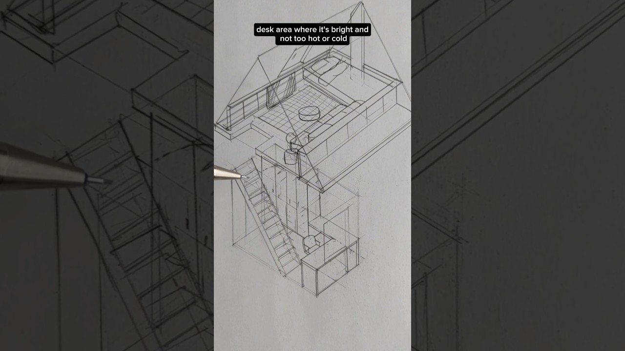 This tiny bedroom is so small! Or is it? How you plan a space depends on the wider context as well!