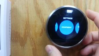 How to set humidity on NEST 