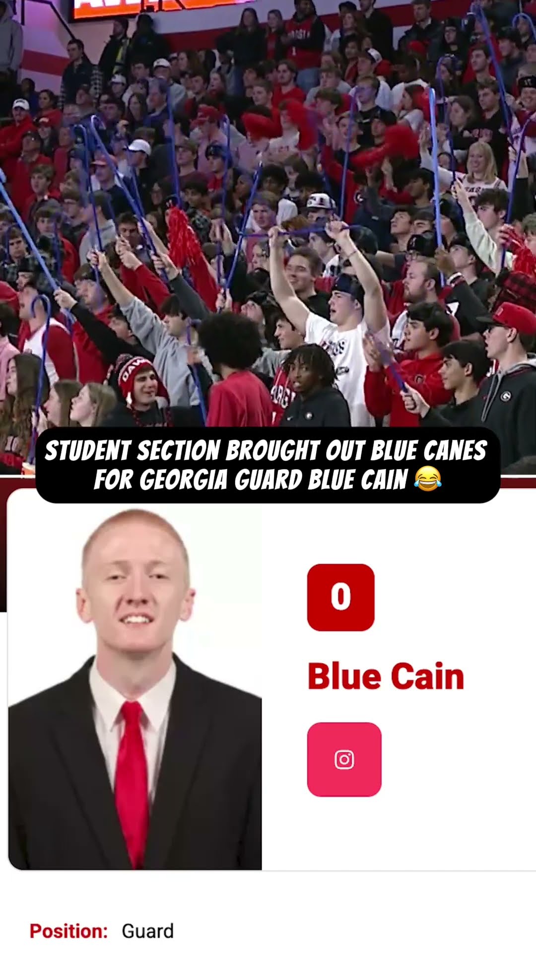 Gotta love college basketball student sections ?