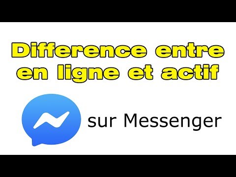 Vidéo: Lorsqu'il est actif sur Messenger, qu'est-ce que cela signifie ?