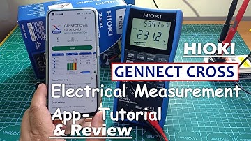 [ENG SUB]How to Use Hioki GENNECT CROSS with DT4261 Wireless DMM- Tutorial & Review (Part 2/3)
