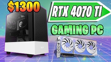 CHEAPEST RTX 4070 TI Gaming PC 2023 ✔️| Best 4K Gaming PC no Bottleneck | Ryzen 5 7600 + RTX 4070 TI