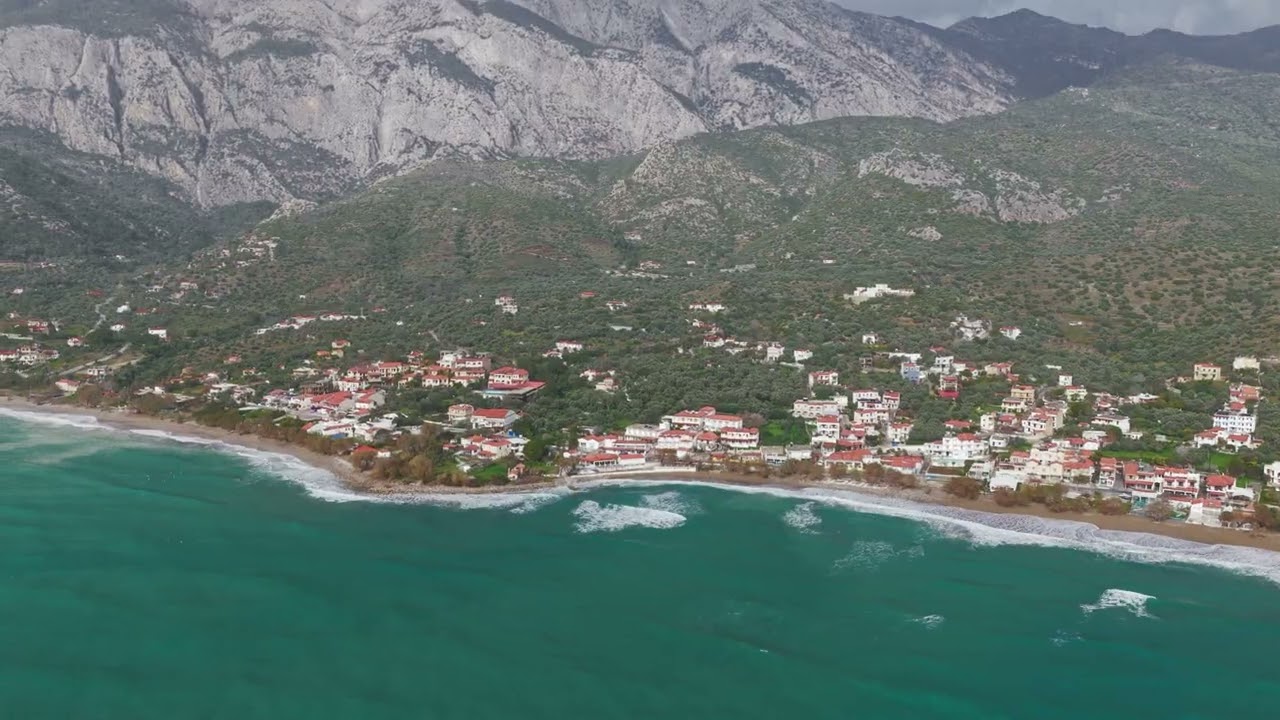 Kampos Marathokampos 21/01/'26  - Samos - Greece |  One day after south storm Henry !