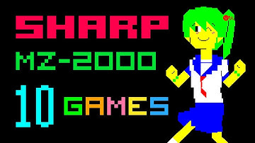 Sharp MZ-2200 (10 Games)