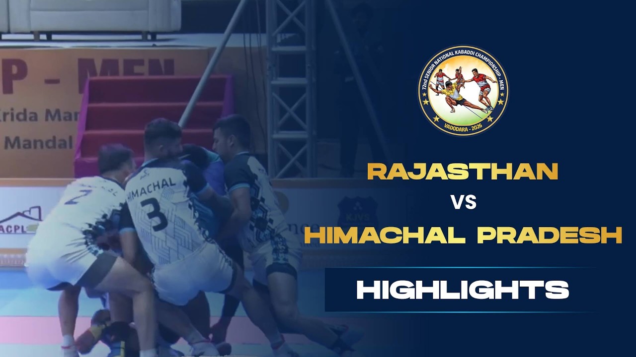 Rajasthan vs Himachal Pradesh | 72nd Senior National Kabaddi Championship 2026 | Match Highlight