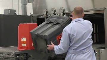 Industrial Parts Washer for Reusable Medical Waste Containers - Product Tour | Better Engineering