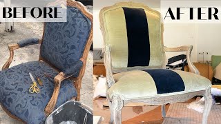 Easy Upholstery-Louis XVI(NOT Queen Ann style) chairs-roadside recycle