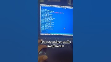 computer graphics to make a smile emoji in #c++ #coding #shorts #viral