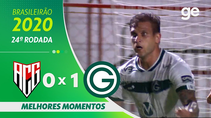 ATLÉTICO-GO 0 X 1 GOIÁS | MELHORES MOMENTOS | 24ª RODADA BRASILEIRÃO 2020 | ge.globo