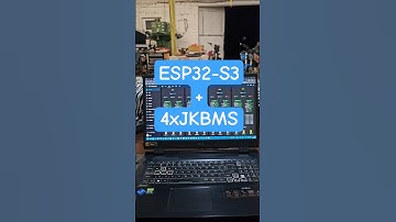 ESP32-S3 + 4xJKBMS BLE Connection #kamtech #offgrid #esphome #homeassistant #eelbattery #easun