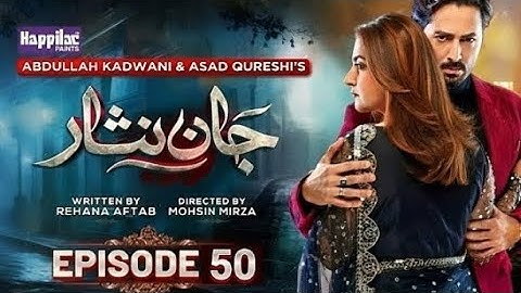 Nisar Ep 50 - [Eng Sub] - Digitally Presented by Happilac Paints - 6th Sep 2024 - Har Pal Geo
