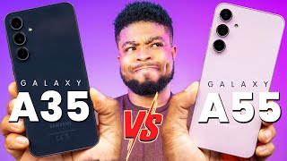 Samsung Galaxy A35 vs Galaxy A55  Surprising Differences!