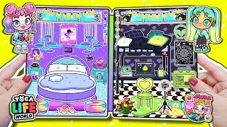 Candy Home Quiet Book Episode 159 - Neon Pink And Neon Green Quiet Book