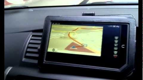 Nook Color + External GPS receiver + iGO MyWay GPS Software