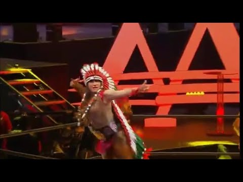 Faby Apache entrada en triplemania con la canción Reina Apache de Víctor de Andrés