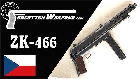 ZK-466: CZ Makes a Folding Submachine Gun
