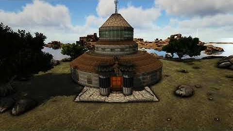 ARK Survival Evolved 64 Sided Primitive Plus PVE base