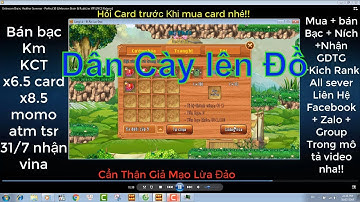 Làng Lá Phiêu Lưu Ký | Lên Đồ Tiếp Cho dân Cày - Kích phúc lợi + bán bạc | HTC game