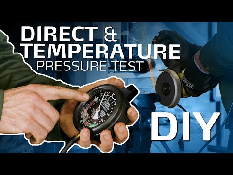 Exhaust Back Pressure Test - Direct & Temperature