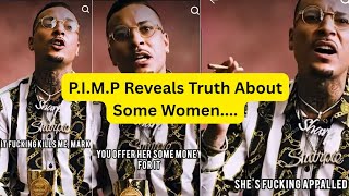 Sharp The P.I.M.P has something to say ... #sharp #pimp #woman #cheaters #real