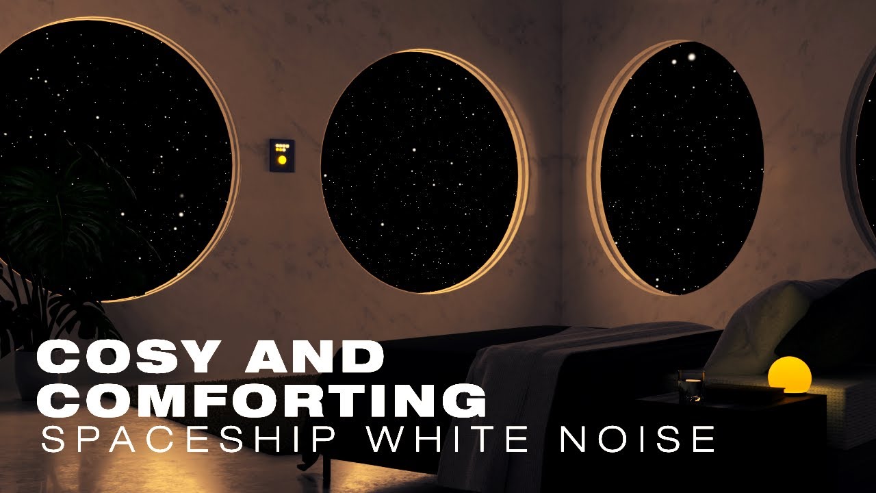 Spaceship Sounds For Sleep 😴 🚀 Spaceship Ambience, White Noise ...