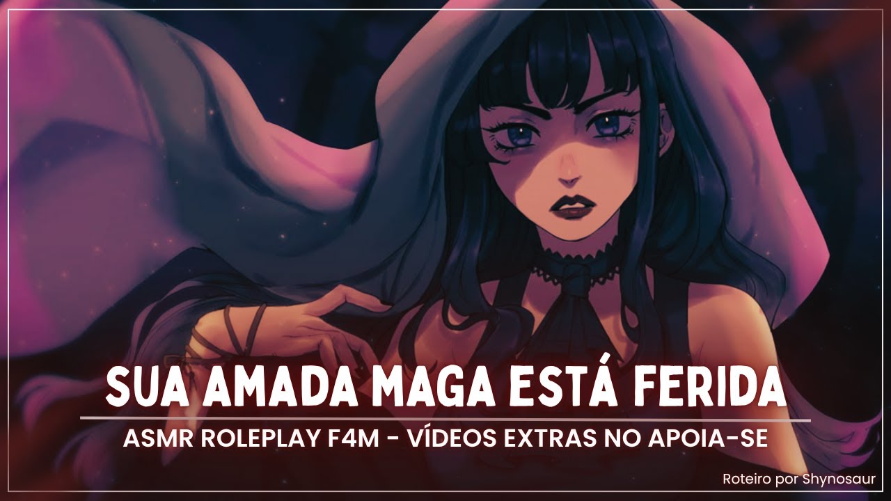 「ASMR」Sua Esposa Bruxa Está Escondendo Que Está Machucada | Somos Casados