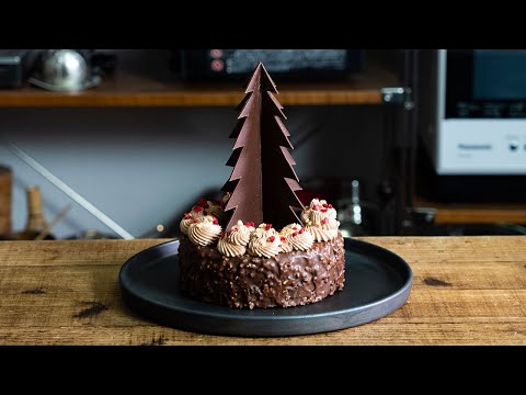 チョコツリーのチョコレート・ムース・ケーキの作り方のサムネイル