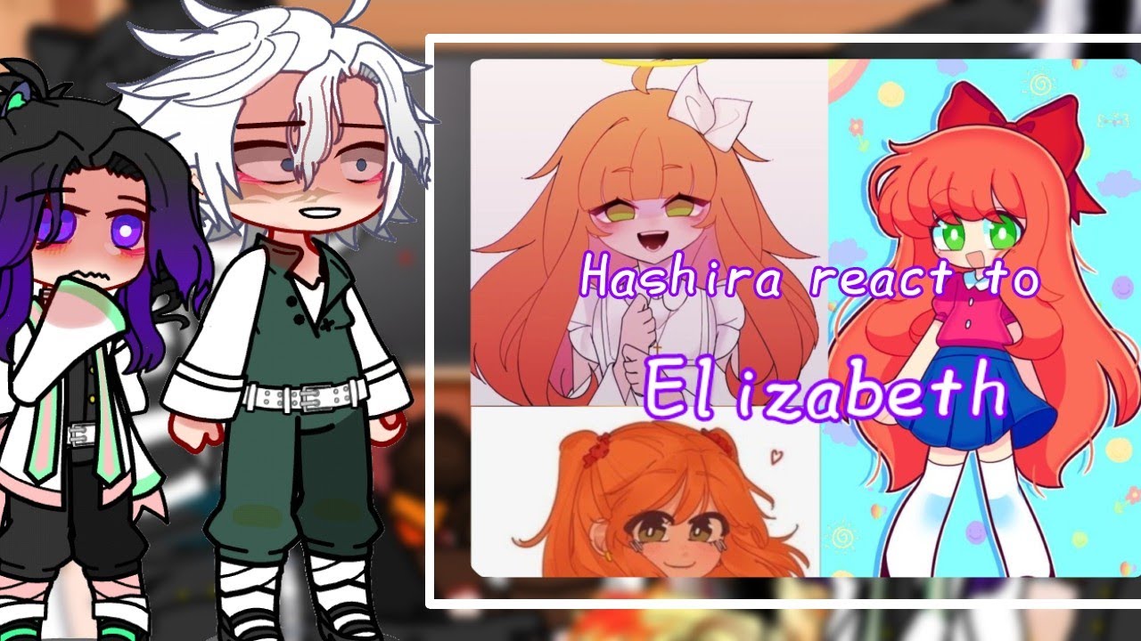 Hashira react to Afton kid /Elizabeth Afton/👁👄👁FNAF 1/?