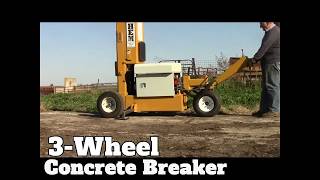 HEM 3 Wheel Concrete Breaker