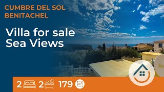 Cumbre del Sol villa with sea views and private pool