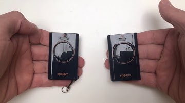 Programmation de la télécommande FAAC XT2 433 SL